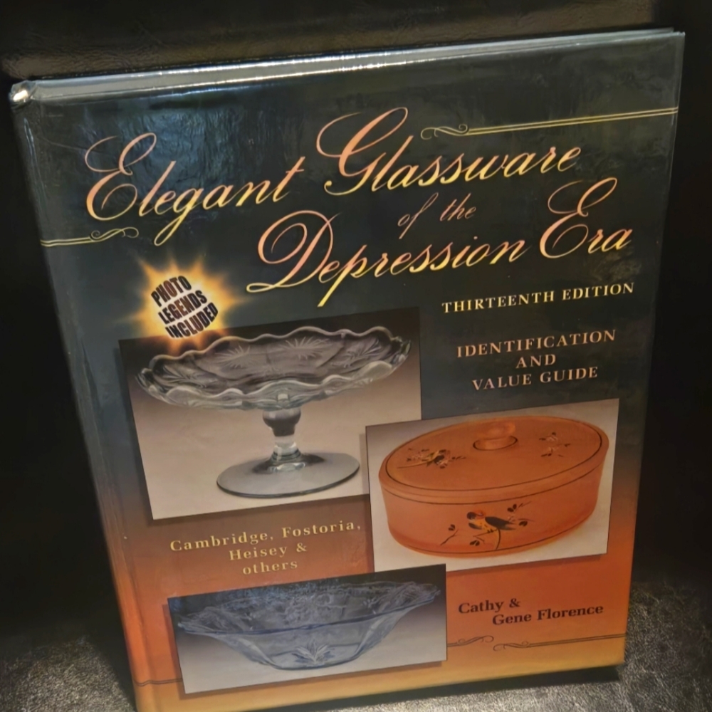 Elegant Glassware of the Depression Era Book